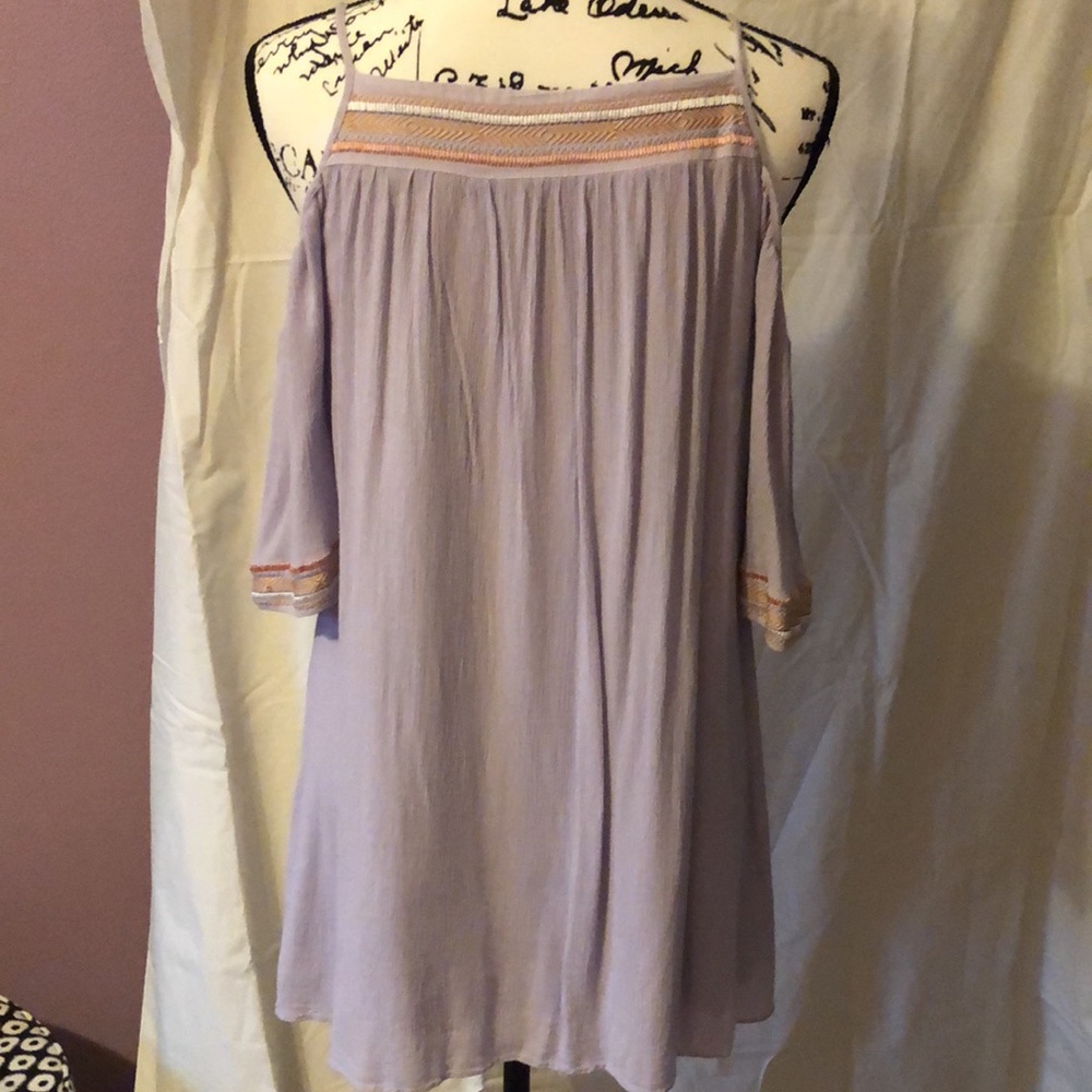 Mustard Seed cold shoulder dress - Picture 5 of 11